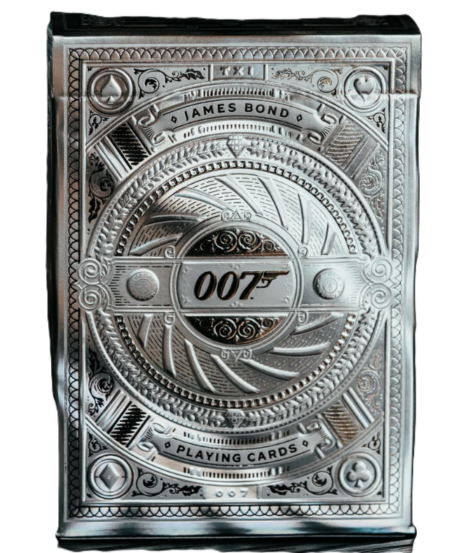 James Bond Silver Edition Playing Cards